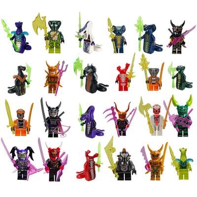 Villain Ninja Basilisk Tide Play Building Block Doll Assembly Puzzle Toy