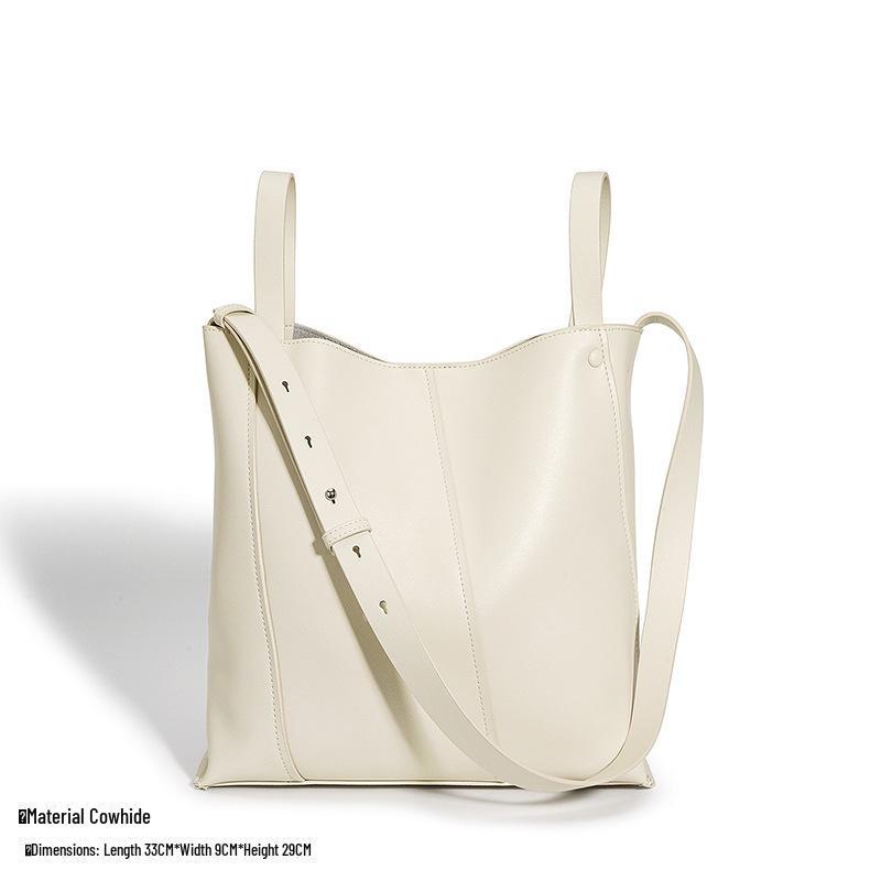 2024 Spring Women’s Genuine Leather Crossbody & Shoulder Square Bag – Trendy Underarm Handbag