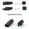 1set/12pcs Connectors with  Spanner Waterproof Solar Panel Connector  PV Connector For Solar cable