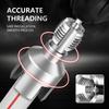 Water Pipe Threader 4/6 Points Internal External Threading Tool PPR Pipe Thread Opener Tap Tapping Kit Plumbing Repair Tool