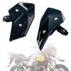 2 Pieces Motorcycle Side Wind Deflector Windscreens Motorbike Windshields Parts Premium Screen