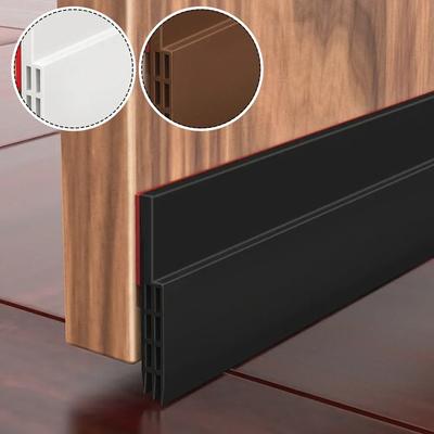 1M Door Sealing Tape Draft Excluder Strip Self Adhesive Tape Window Door Bottom Seal Stopper Rubber Seal Weathering Strip