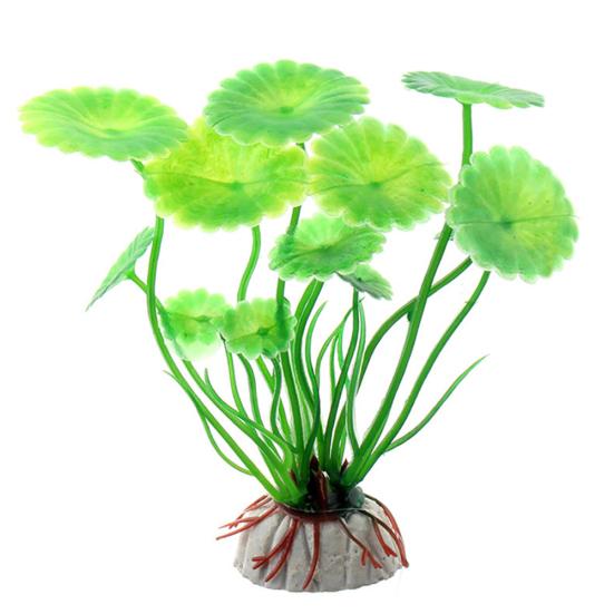 Artificial Grass Plastic Water Plant Decoration Ornament for Aquarium Fish Tank