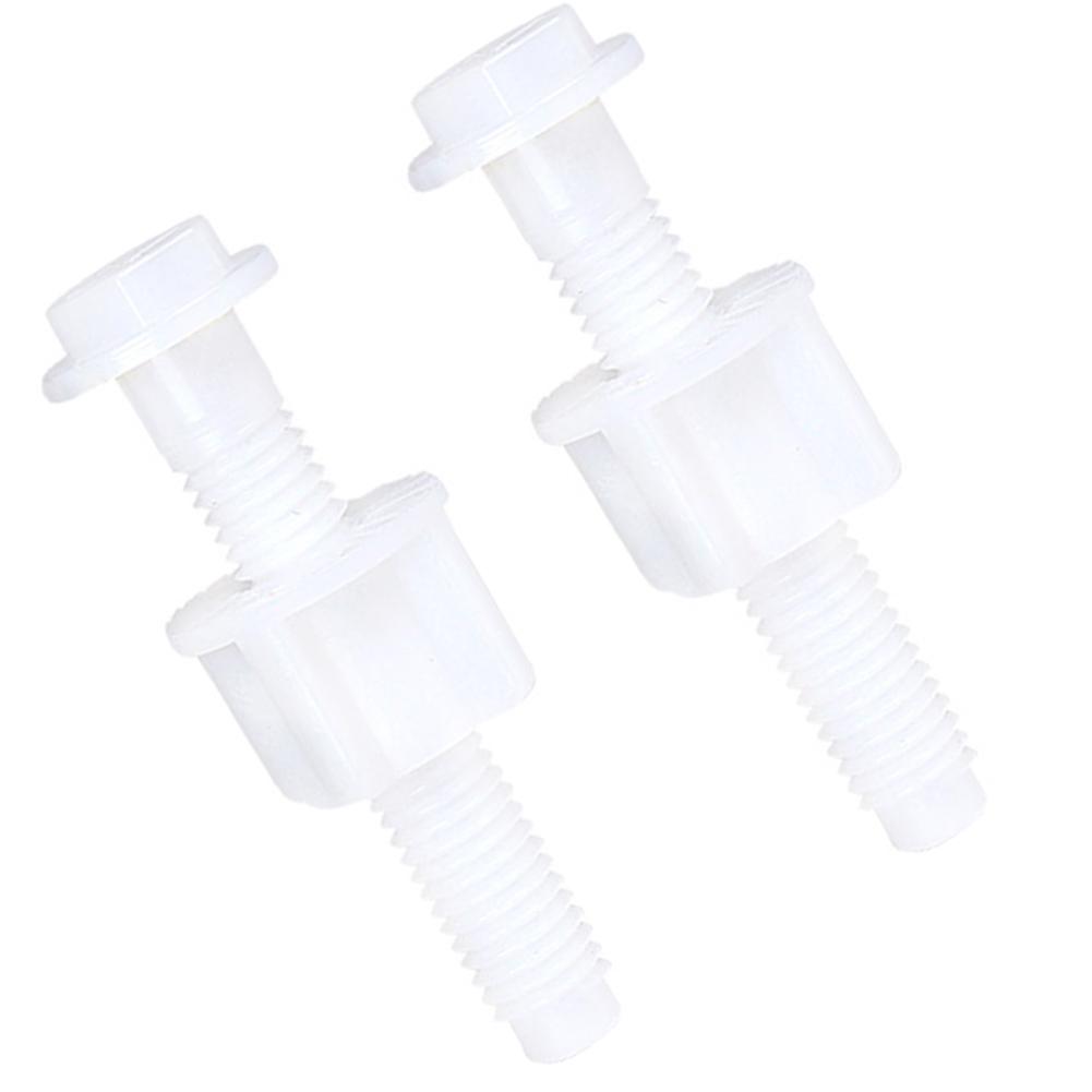 

Hinge Bolts Screw Reliable Plastic Toilet Repair Kit 2pc Hinge Bolts Screw Set White Bathroom Fixture Accessories China Mainland