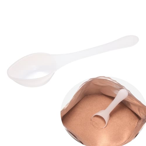 Protein Measuring Spoon, Long and Narrow, Won't Get Buried or Spilled, Lightweight and Sturdy, Made In Japan, Dishwasher Safe, 30cc (30ml Water, 30g)