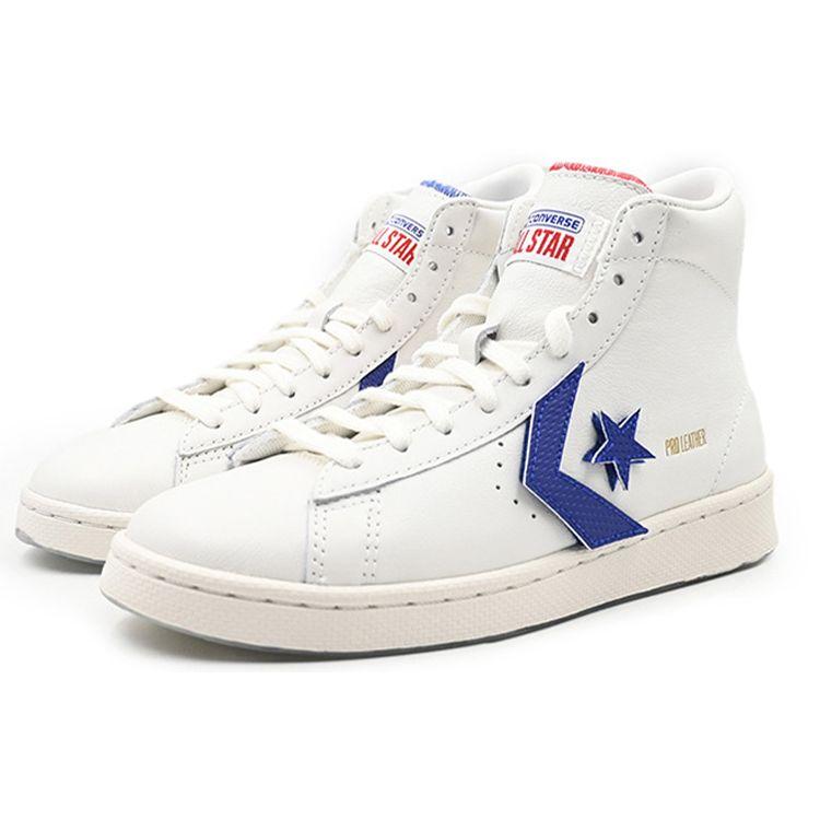 Converse Pro Leather High Birth of Flight Unisex Sneakers White Vintage-White University-Red 170240C