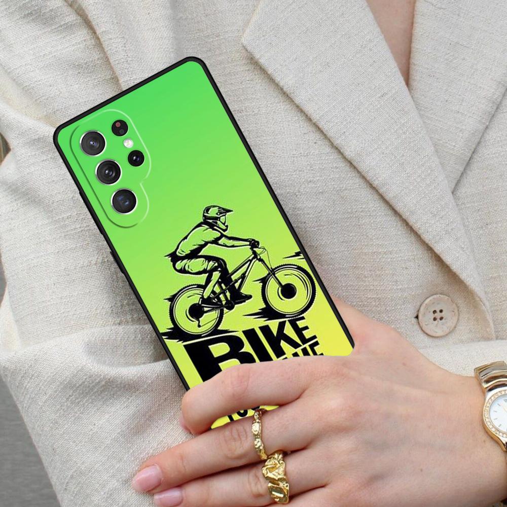 Cycling Biking Cell Phone Case for Samsung Galaxy S26 Ultra S25 S24 S23 S22 S21 S20 Note10 Cover