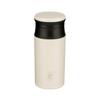Bestco NQ-351 Stainless Steel Mug Bottle, Screw Top, 350ml, Insulated for Hot or Cold Drinks, Double-Layered Vacuum Wall, Ivory, Stainless Steel