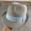 Unisex Foldable Straw Sun Hats Men Women Fashion Summer Sunscreen Beach Hat Retro Jazz Panama Cowboy Fedora Hat  sale
