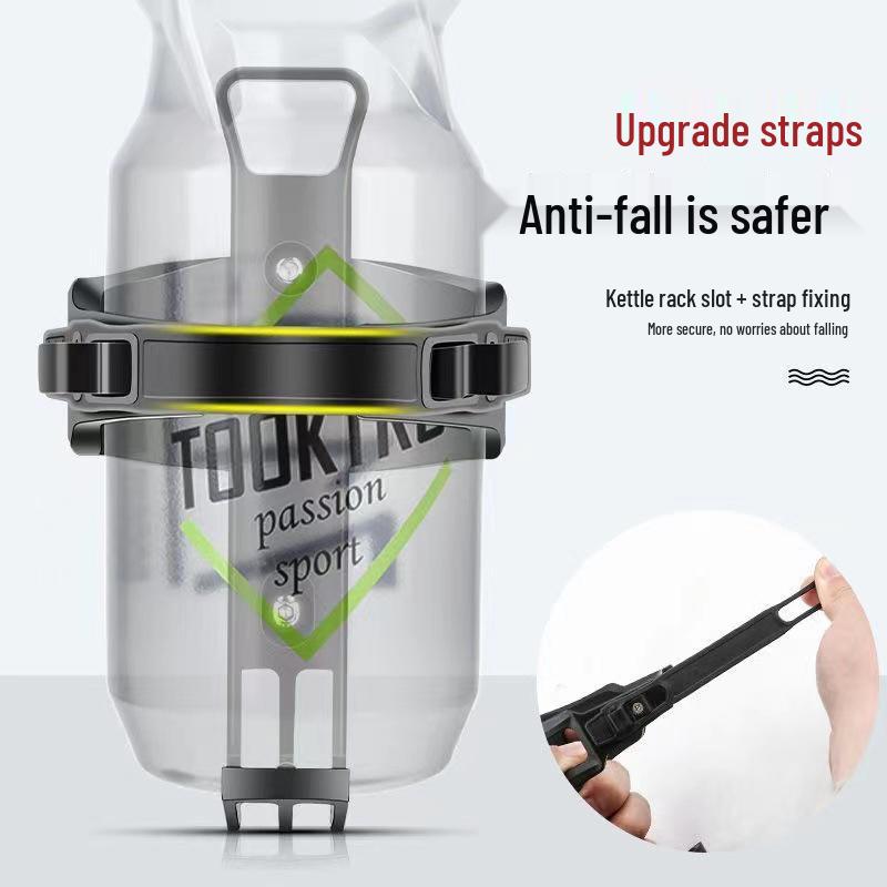 Quick Release Strap Bicycle & Motorcycle Water Bottle Holder