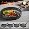 22/24/26/28cm Frying Pan Nonstick Saute Pan Maifan Stone Chef Pan Cooking Pan Omelette Pan Induction Compatible