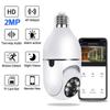 WiFi 360 panoramatická žárovková kamera 1080p bezpečnostní kamera s 2,4 GHz WiFi 360° panoramatické sledování