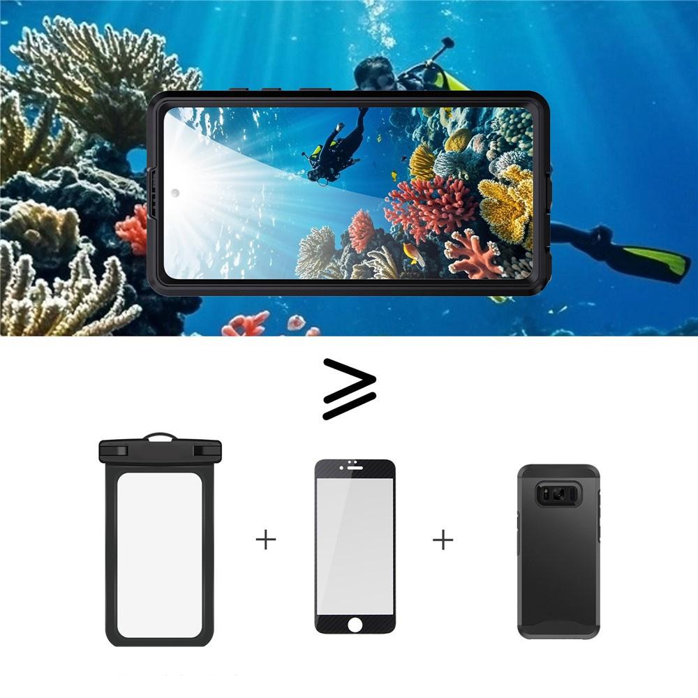 Funda impermeable Samsung Galaxy S26 Ultra, Redpepper, para MagSafe, Negra