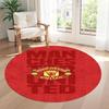 Barcelona Round Office Rug Perfect for Entryway Dining Room Dormitory Study room Antislip Round Carpet Anime Office Decor Spiritual Gift