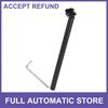 Bike Seat Post 30.4x450mm Adjustable Angle with Fixing Clip Aluminum Alloy