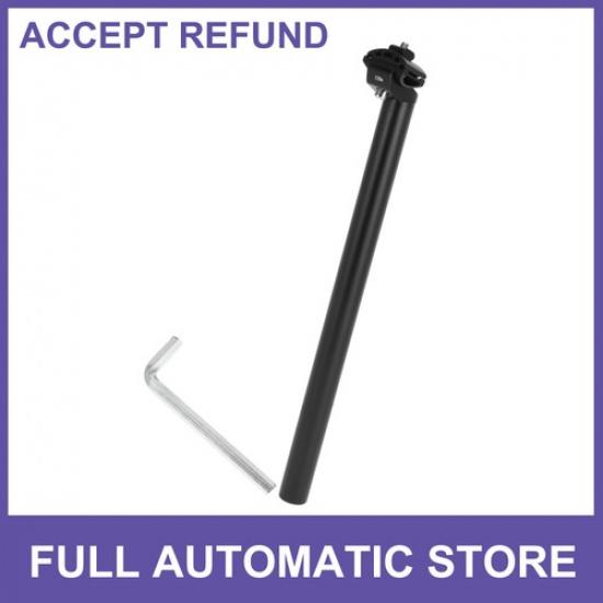 

Bike Seat Post 30.4x450mm Adjustable Angle with Fixing Clip Aluminum Alloy