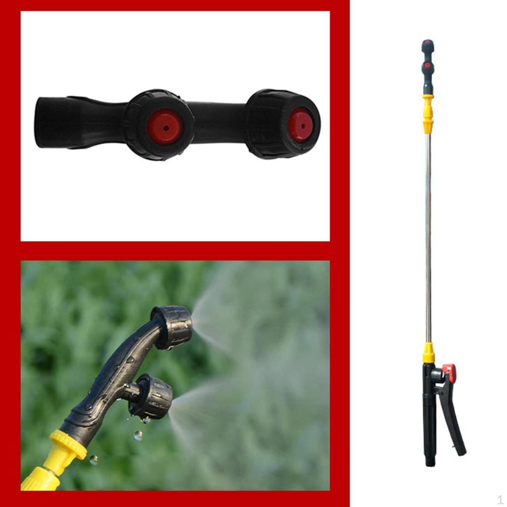 Retractable Spray Pole Garden Accessory 70cm-130cm Extension for Outdoor Use