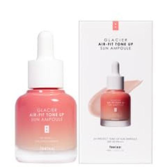feelxo Gracia Air Fit Tone-Up Sun Ampoule 30ml: Firming, Glowing, Tone-Up, Sunscreen, UV Protection, Base Makeup, Hyaluronic Acid, Centella Asiatica