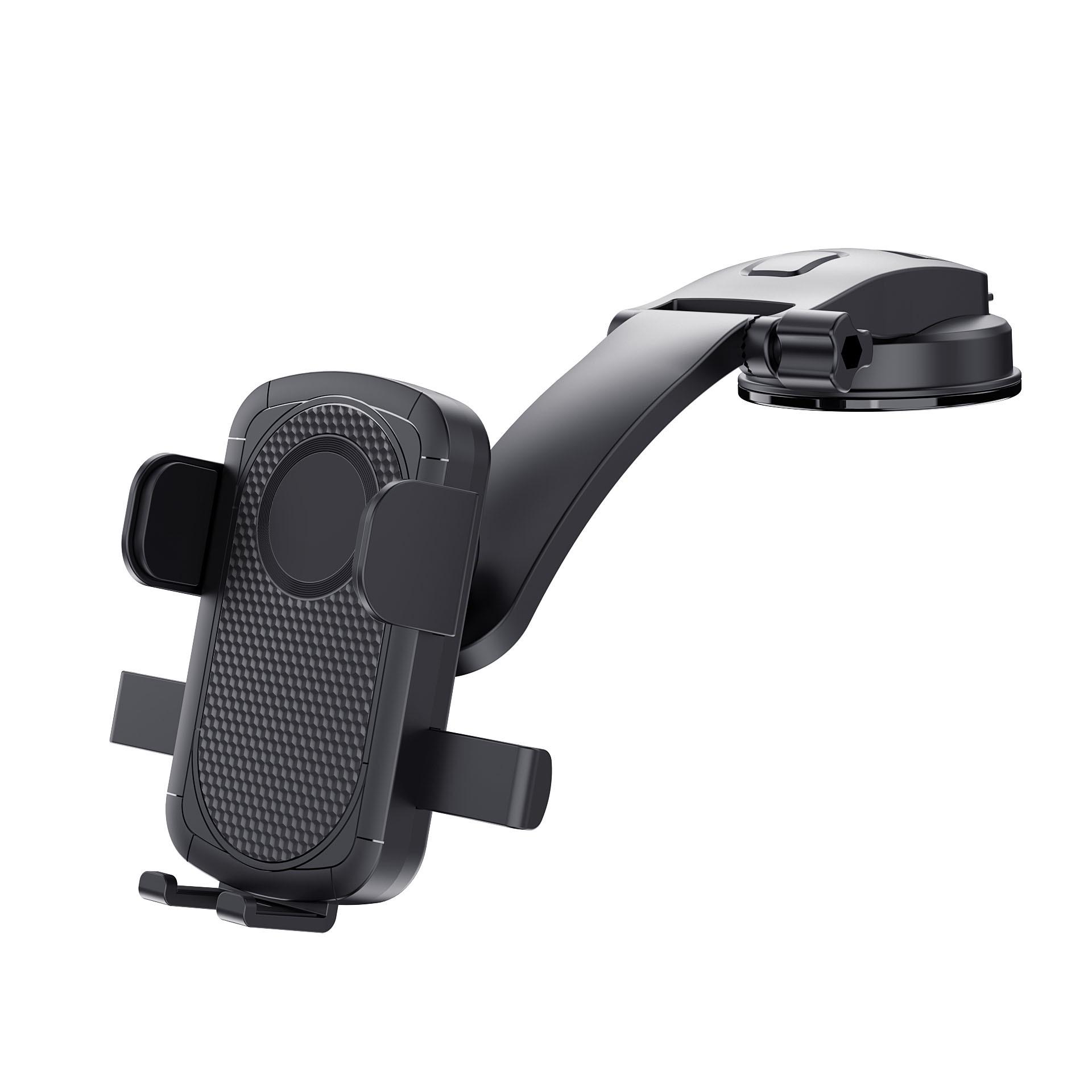 Auto-Lock Car Phone Holder with Suction Cup & Gravity Air Vent Mount