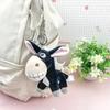 Creative Donkey Plush Keychain Pendant - Decorative Ornament Toy for Bags and Phones