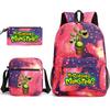 Monster Concert My Singing Monsters Three-Piece Schoolbag Backpack Large Capacity Student Schoolbag