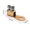 Car Battery Clamp Terminal Pure Copper Wiring Copper Nose Cable Line Pressure-Free Wire Connector Battery Quick Wiring