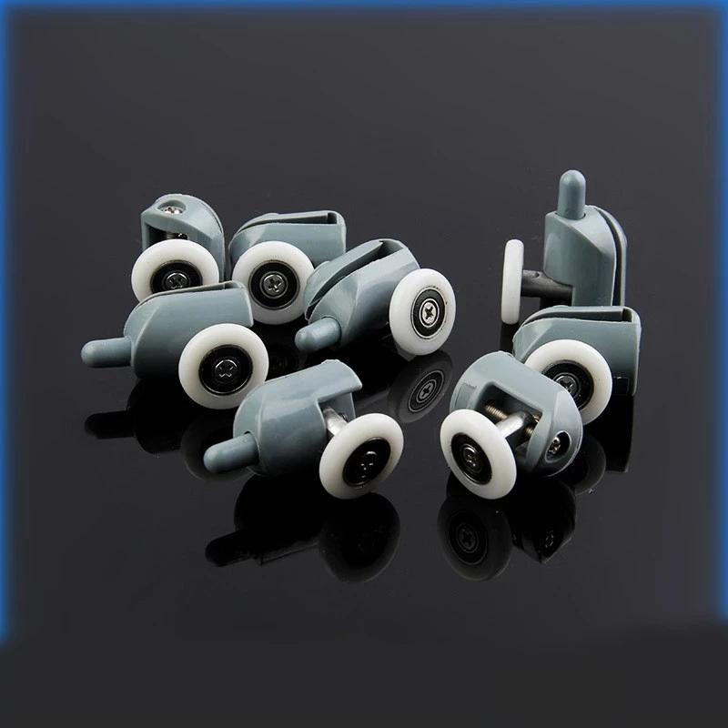 8pcs Shower Rooms Cabins Pulley &Shower Room Roller /Runners/Wheels/Pulleys Diameter 19/23/25/27mm