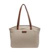 Women's Minimalist Large Tote - Multi-Compartment Shoulder Handbag, New Summer Canvas for Commute