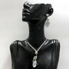 Jewelry, Wedding Dress Studio Popular Jewelry Women, Bridal Rhinestone Necklace Earrings Set