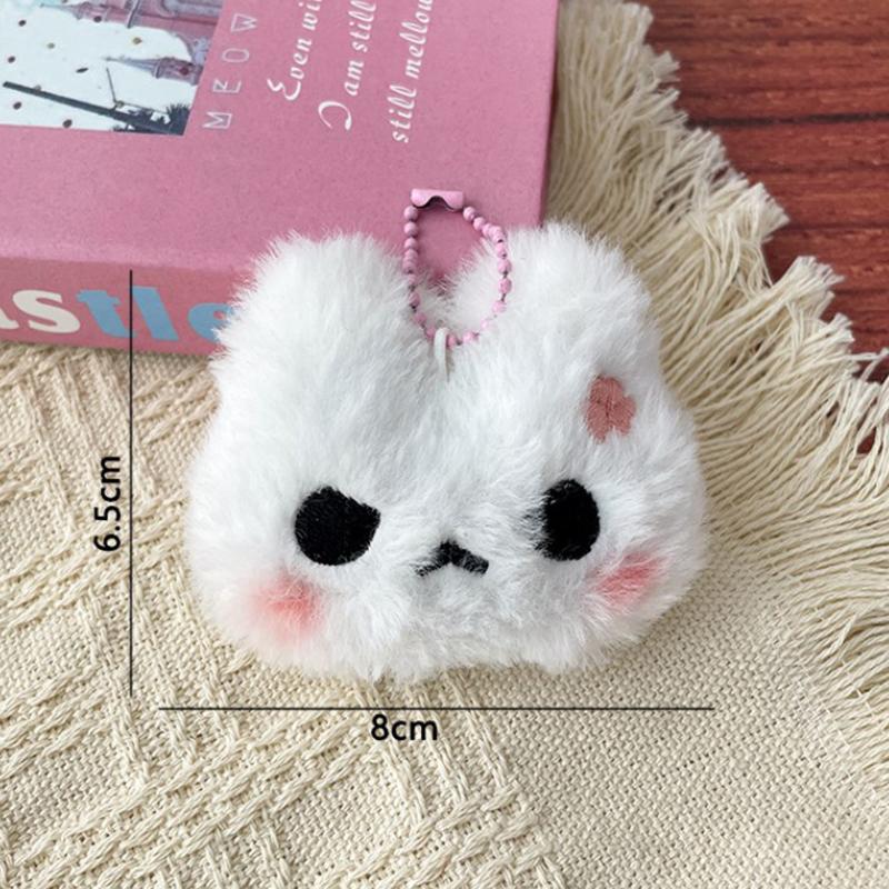 

Мягкий плюшевый кролик, брелок, пищащий, плачущий кролик, мультяшный кролик, сумка, кулон, румянец, сердитый кролик, мягкий