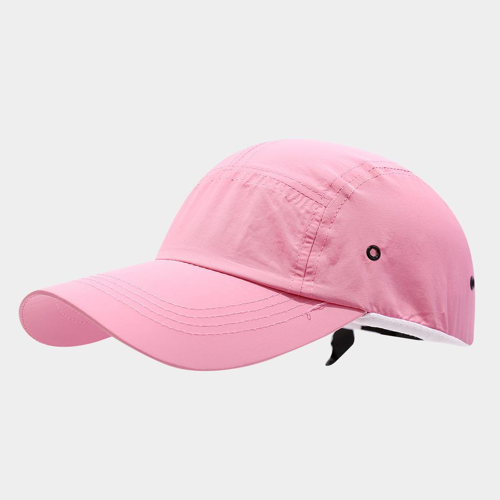 Parent-child quick-drying baseball cap, minimalist style plain color dome cap, literary and fashionable versatile sun hat
