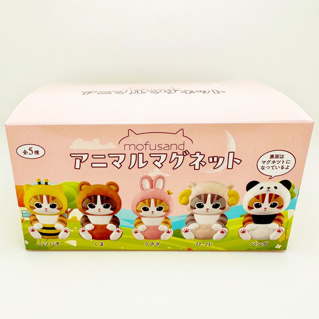 Mofusand Action Figure Set Doll Cute Pvc Model Blind Box Magnetic Refrigerator Sticker Decoration Crafts Toys Birthday Gift