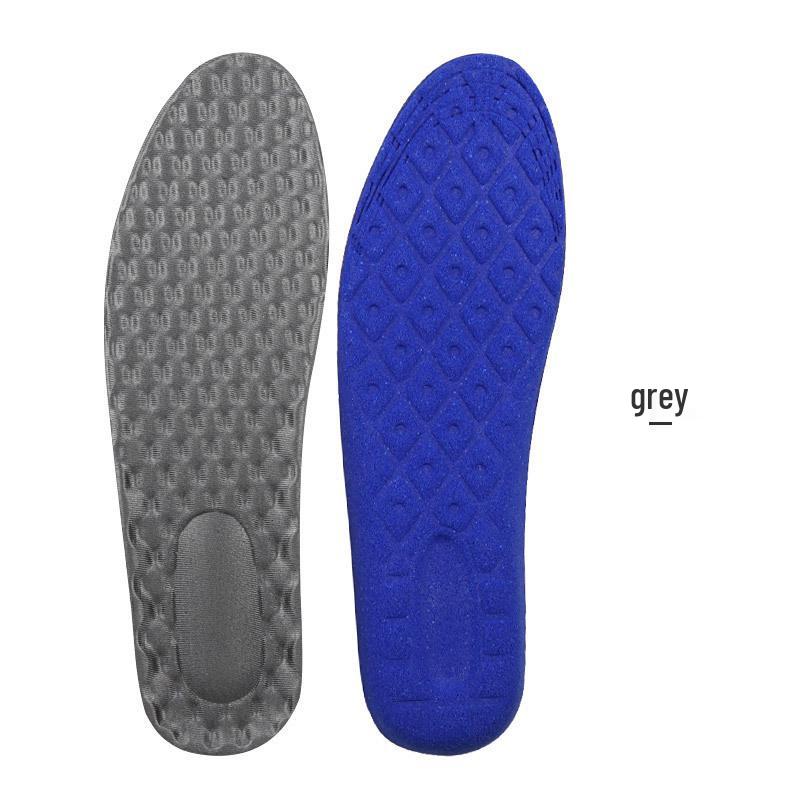 Unisex Breathable Sports Insoles: Sweat-Absorbing, Deodorizing, Shock-Absorption for Running & Basketball