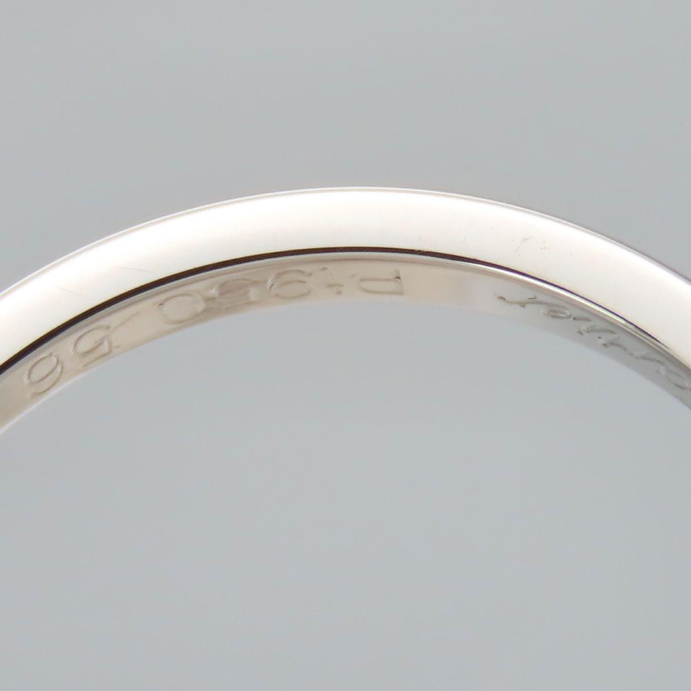 Used CARTIER Ring Classic Wedding EU#55.5 56 Pt950Platinum 3.7g Platinum Jewelry