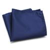 Luxury Men's Handkerchief Plaid Solid Color Hankies Polyester Hanky Business Pocket Square Chest Towel 21*21CM