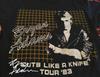 Vintage Bryan Adams Tour Concert Men T-shirt Black Cotton All Size Unisex T-Shirt