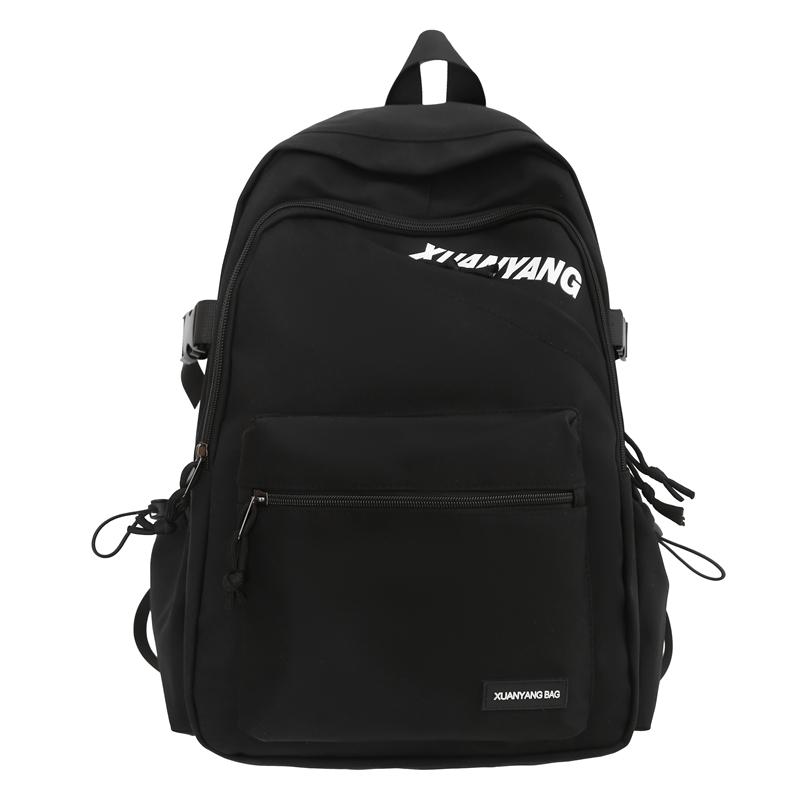 

Школьная сумка Женский студенческий рюкзак Мужской студенческий рюкзак чёрный