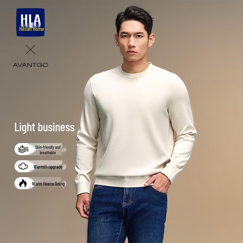 HLA Men's Classic Winter Knit Sweater