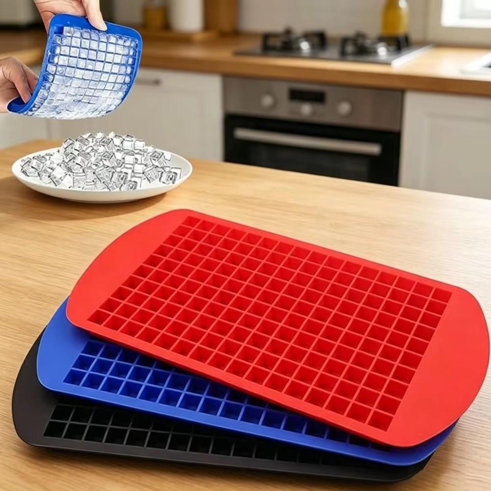 Versatile 160 Grid Ice Cube Tray Ice Making Tool Home Kitchen Mini Ice Cube Tray DIY Crushed Ice Tray