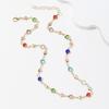 Elegant Handmade Beads Necklace Beads Jewelry Long Body Chain Metal Texture Multifuntional Neck Chain for Fashion Lovers