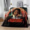 Film John Wick bedruckte Decke Picknickdecke Warme Decke Weich und bequem Heimreise Decke Bettwäsche Geburtstagsgeschenk
