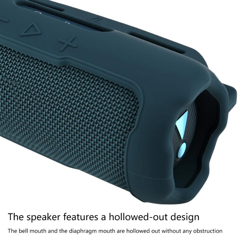 Speaker Guard Case With Detachable Carrying Strap Enhances Drop Resistance Precise Openings for Flip 7