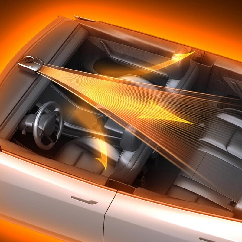 Car Heater Fan Fast Heating Defogger Camping Heater 12VPortable Auto Windshield Heater Cars Defrosting Defogging Heating Cooling