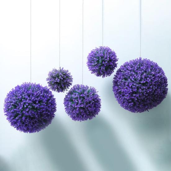 Artificial Grass Ball Durable Fade-resistant Easy To Install Realistic Artificial Plant Ball for Garden Lawn Adult Sex Wear