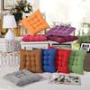 Warm 40*40 CM Dining Chair Seat Cushion Non-slip Thicken Ground Mat Printed Cushion Student Office Canteen