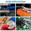 40-Piece Stainless Steel 1/4'' - 1-1/8'' Hose Clamp Set for Pipes, Intercoolers, Plumbing, Tubes & Fuel Lines