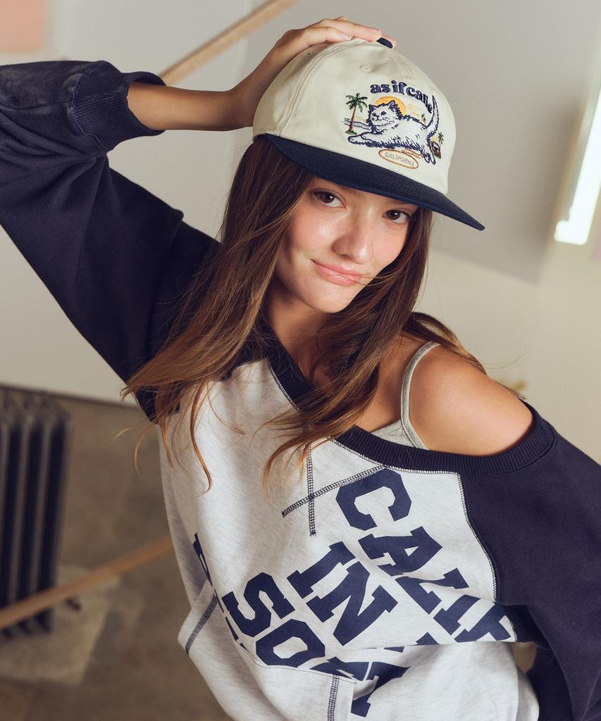ASIF CALIE Sunset Kitty Mütze Marine