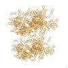 Set of 200pcs Fishing Brass Long Sinker Wire Eyes Eyelets for Weights