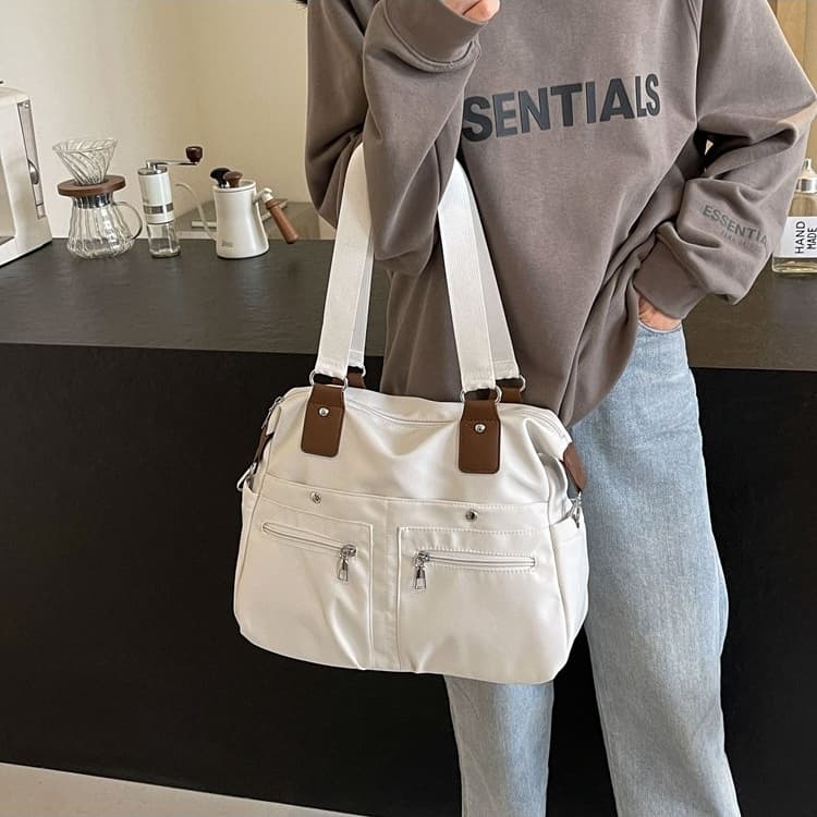 Women's Large Capacity Multi-Pocket Handbag Shoulder Bag