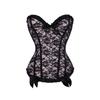 Sensual Lace Overbust Corset Bra - Body Shaping and Stylish Design